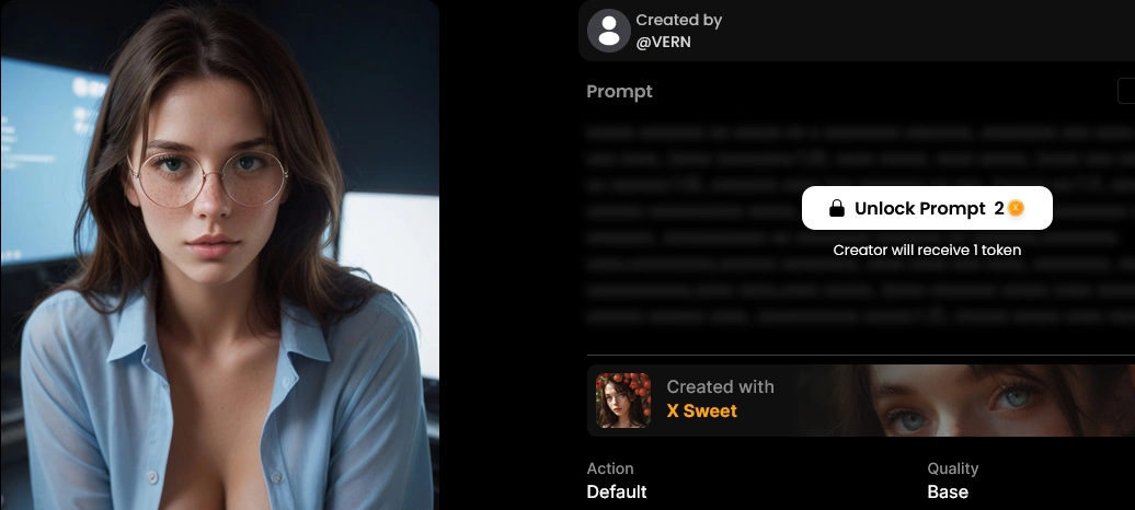 PornX nude AI generator interface