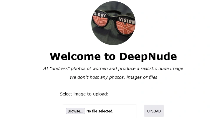 DeepNude AI simple undress tool