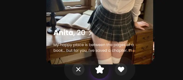 Each AI girlfriend in GoLove AI Match has a unique look and personality