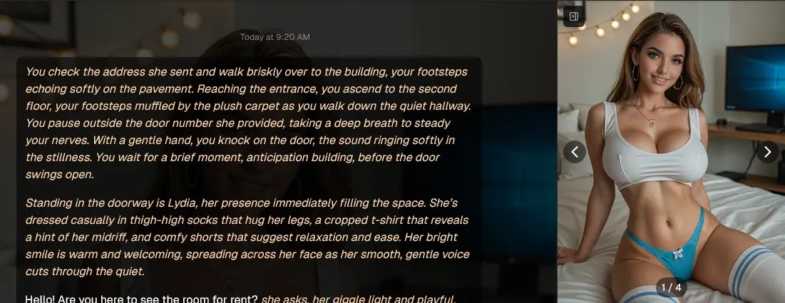 An AI chat from Ourdream AI