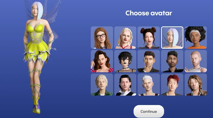 Replika AI character customization