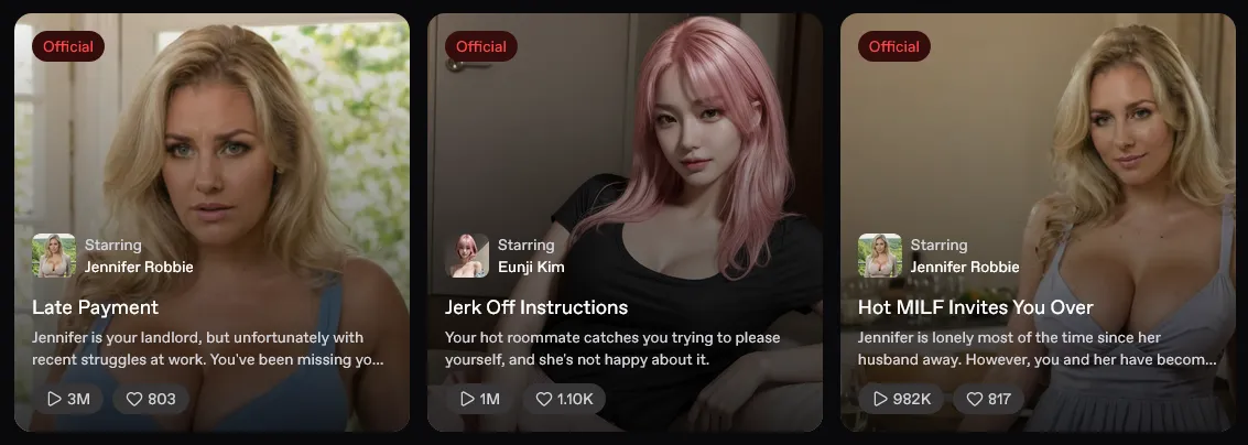 Nectar AI role-playing scenarios