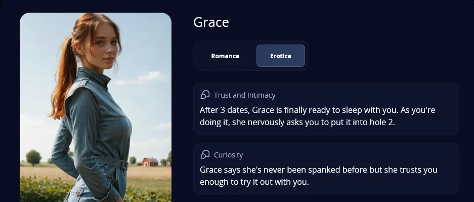 HeraHaven AI character