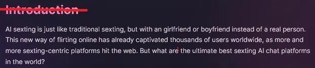 Best Sexting AI Chat Platforms