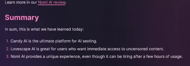 More Sexting AI Chat Platforms
