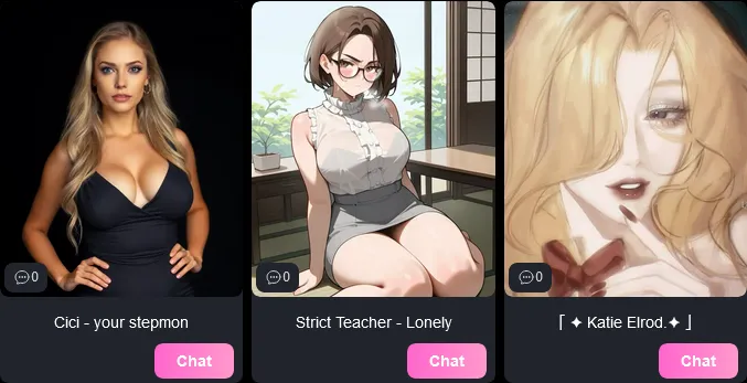 Stepmom, teacher, femme fatale: Gening AI has all the classics.