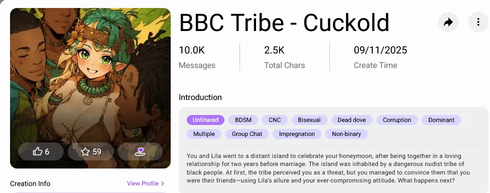 No matter how weird, you'll always find a place to explore your fantasies on CrushOn AI.