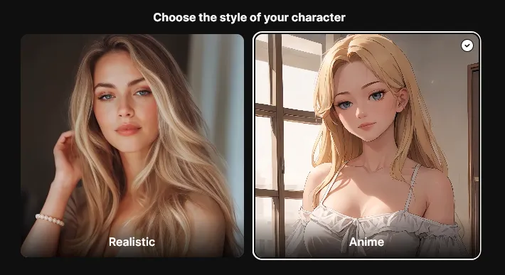 Be it for realistic or Anime girls, Lovescape's character generator never fails to impress.