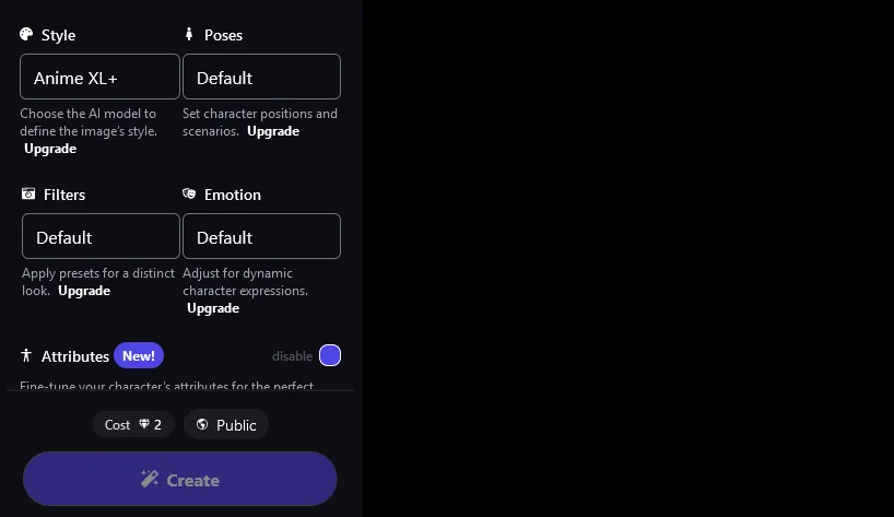 Promptchan's character generator is where the magic happens!