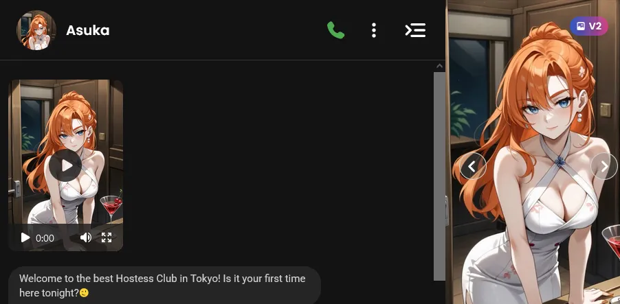 Asuka, one of the most irresistible Hentai characters on Candy AI.