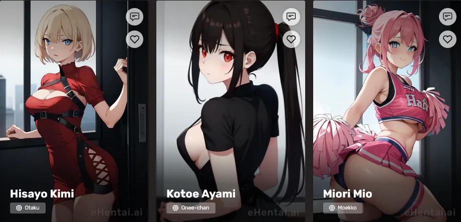 Meet eHentai, one of the few AI porn platforms that's 100% Hentai.