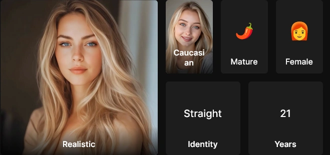 Operator AI character profile system in Lovescape AI platform