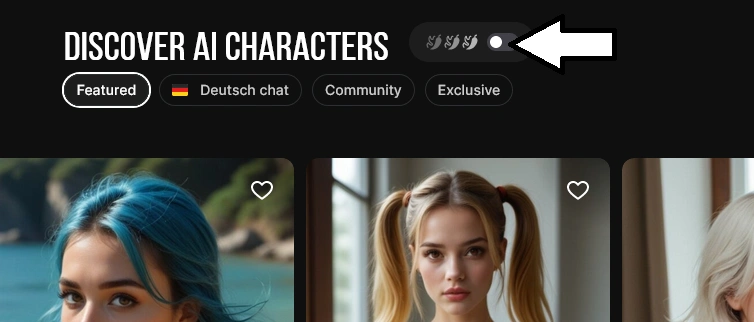 Operator AI content filtering system in Lovescape AI platform