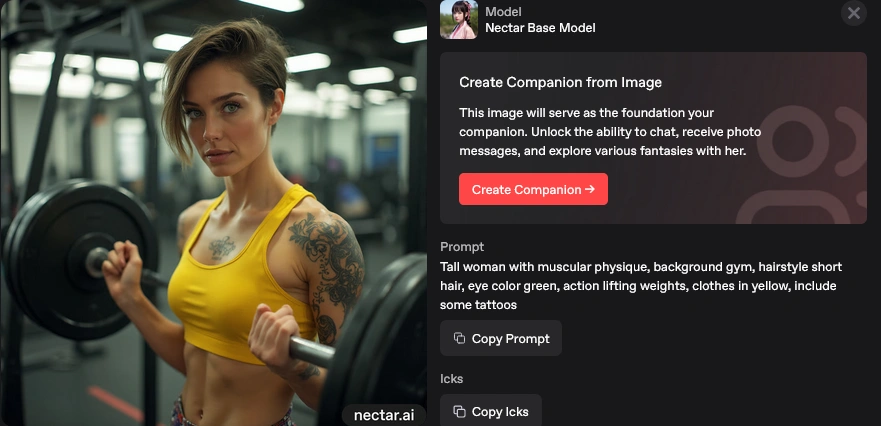 Operator AI generated content from Nectar AI platform